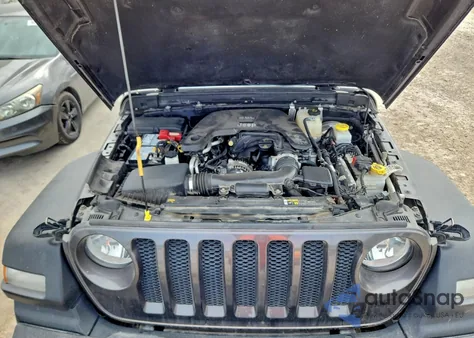 2021 Jeep Wrangler Unlimited Sport z USA, uszkodzony, nr VIN 1C4HJXDG3MW530966